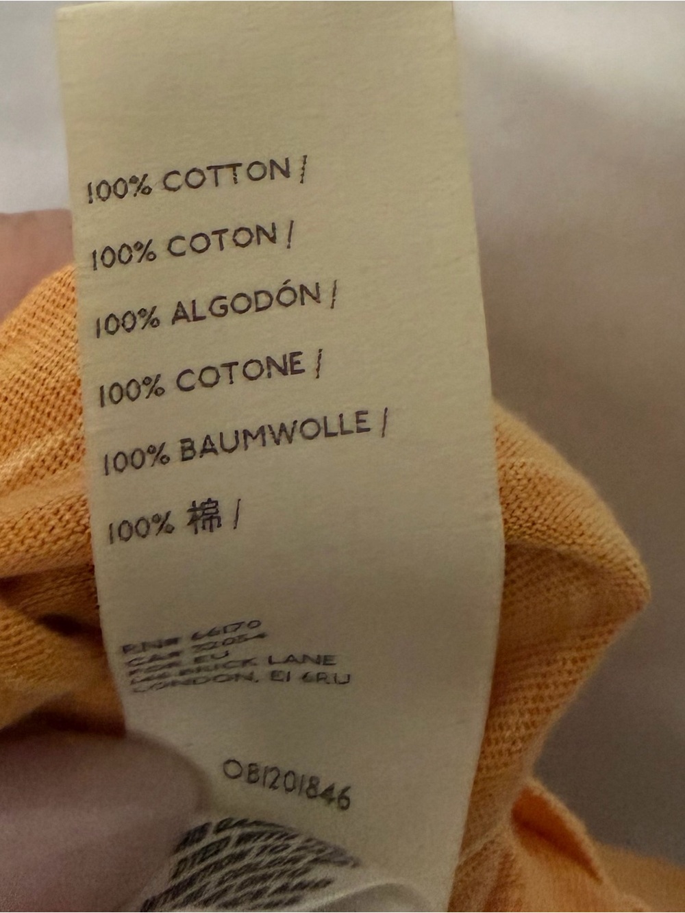 We The Free Orange Slub Knit Tank Top - Picture 7 of 7